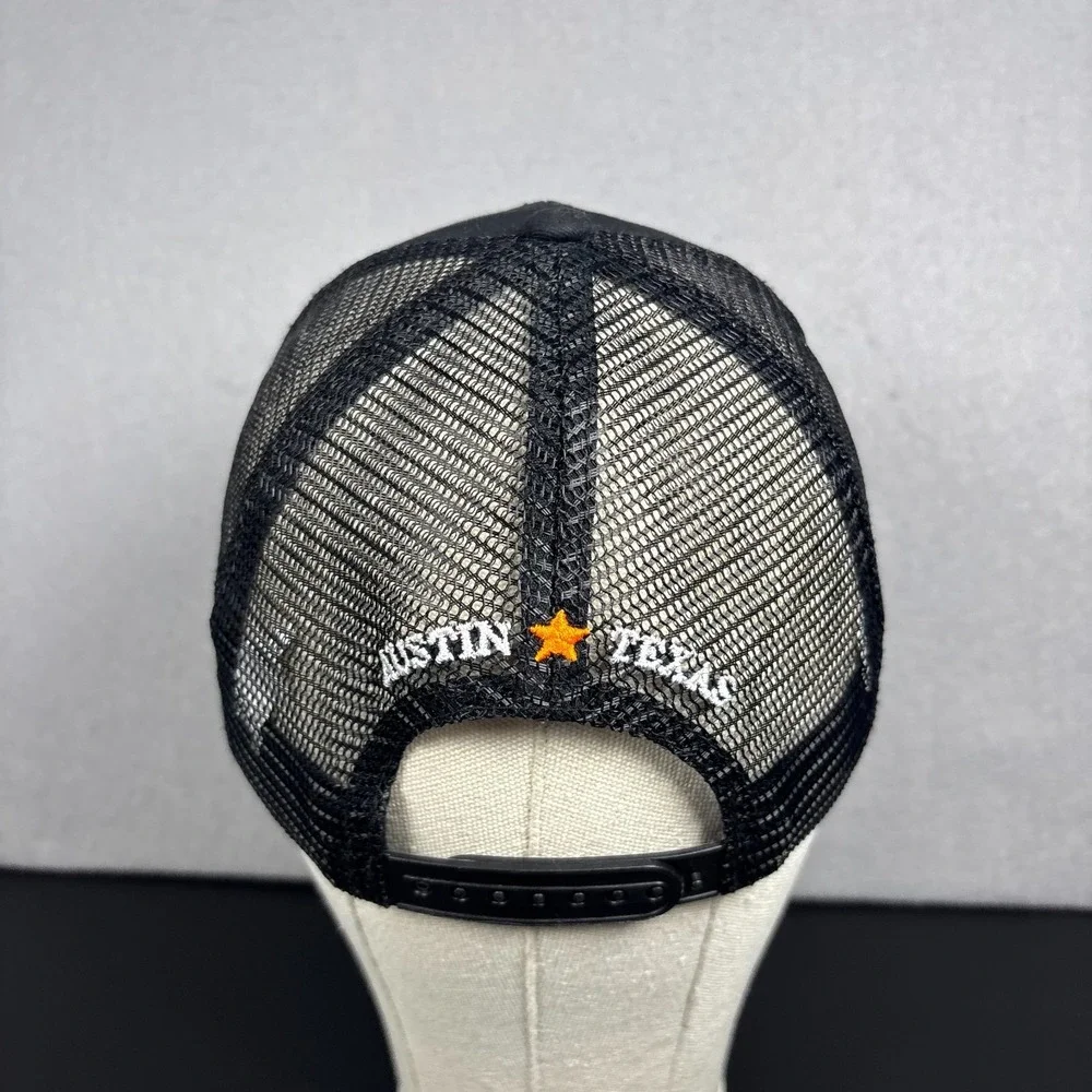 Titos Handmade Vodka Hat Cap Black Snapback Trucker Mesh Austin Texas Ad Promo